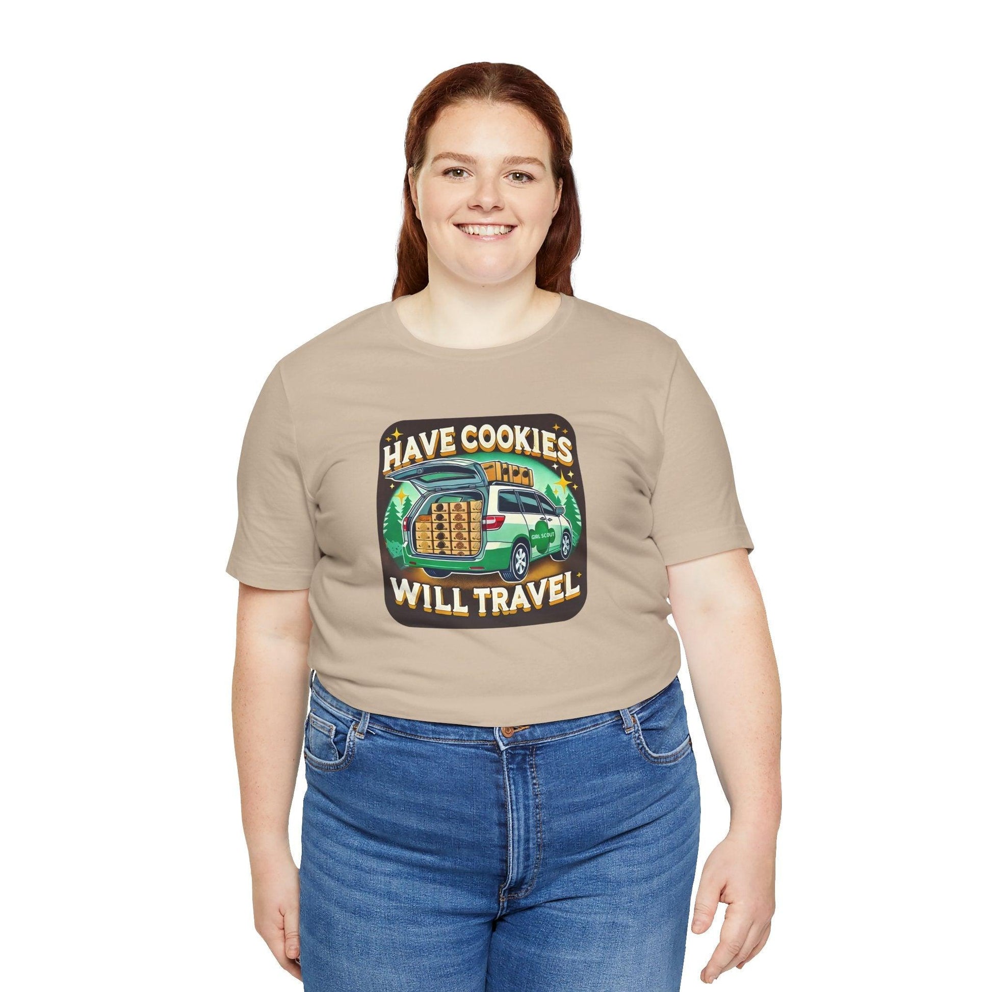 Have Cookies, Will Travel - Unisex Tee - Embrace the Girl Scout Cookie Hustle! - Whippie's