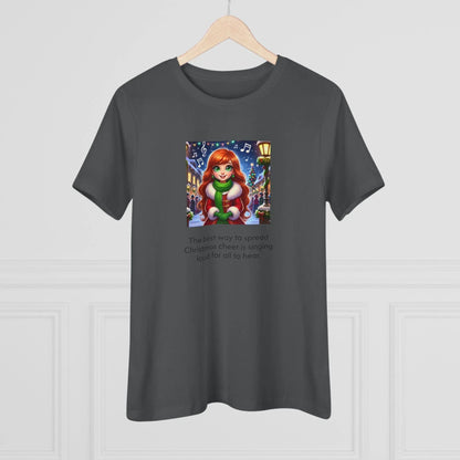 Caroler - Christmas Cheer - RH Girl - Women's Tee - Whippie's