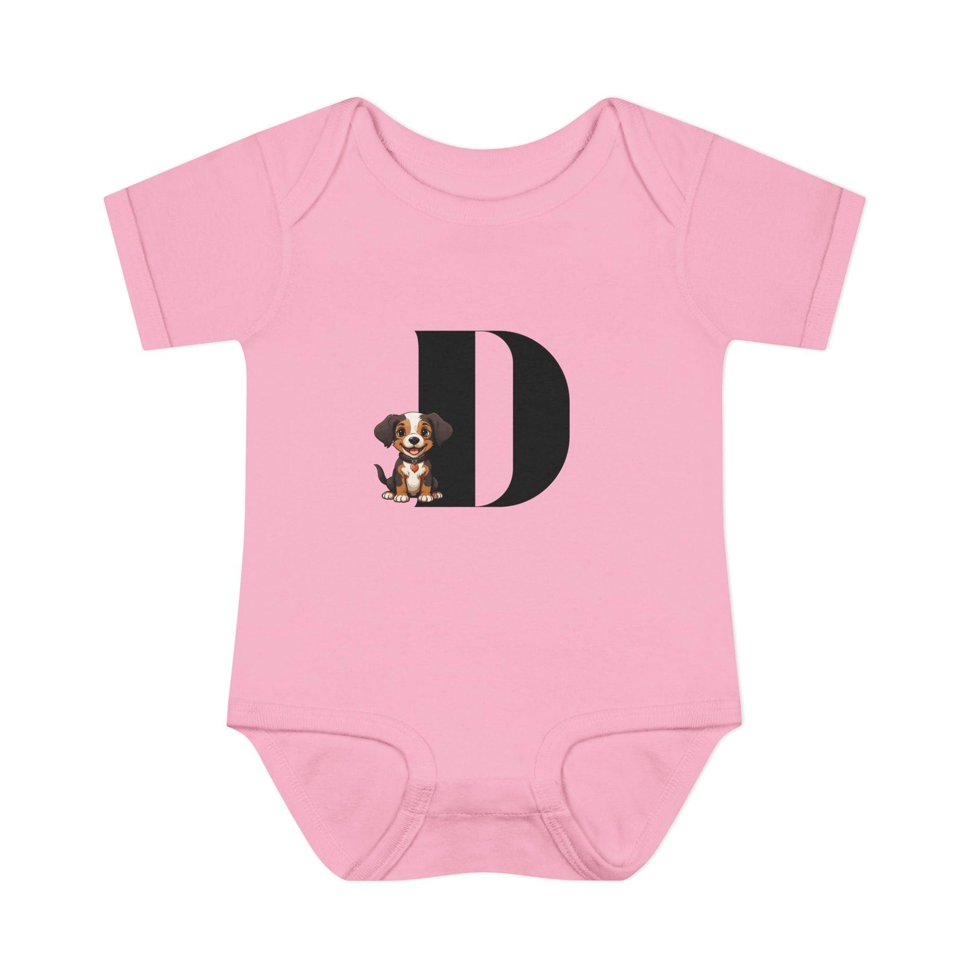 Alphabet Adventures: Letter D - Dog Baby Onesie Dress Your Little Darling in Dog-gone Delightful Style - Whippie's