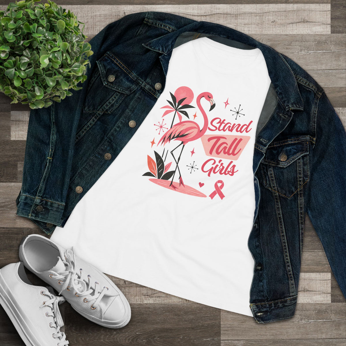 Stand Tall Breast Cancer Awareness Shirt