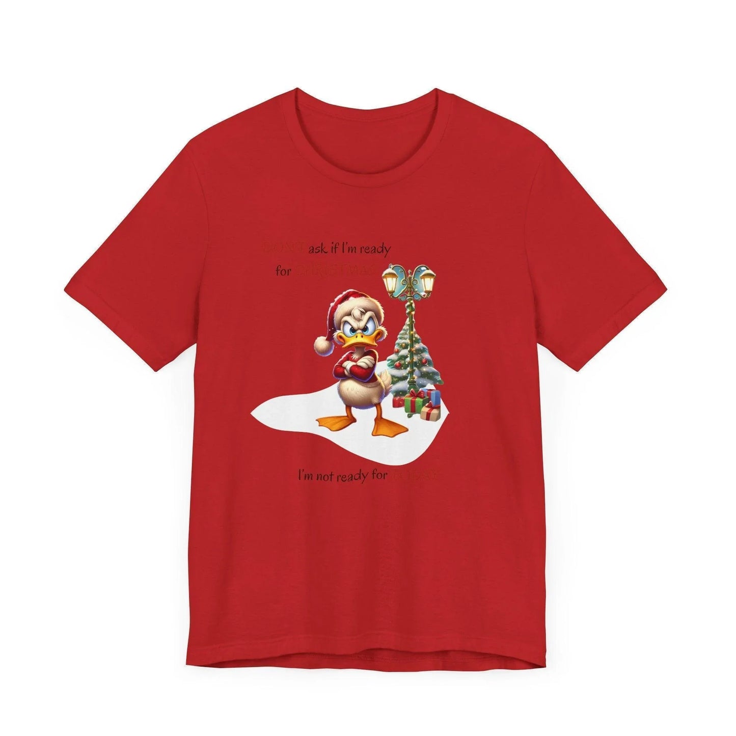 😡 Ready for Christmas? 🎄 Unisex Tee 😂 Bah Humbug! - Whippie's