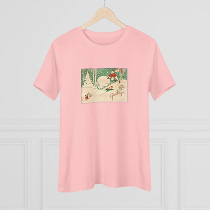 Greetings - Snow Fun - Women's Tee - Whippie's