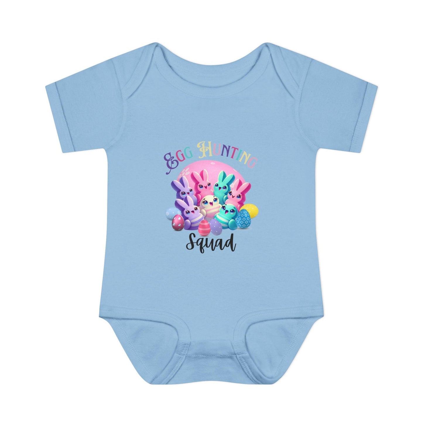 Egg Hunting Squad Baby Onesie - 🐣🐰 Hop into Easter Fun! 🐰🐣 - Whippie's
