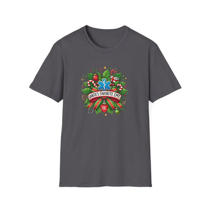 Santa's Favorite EMT Unisex Tee 🚑🎅 - Whippie's