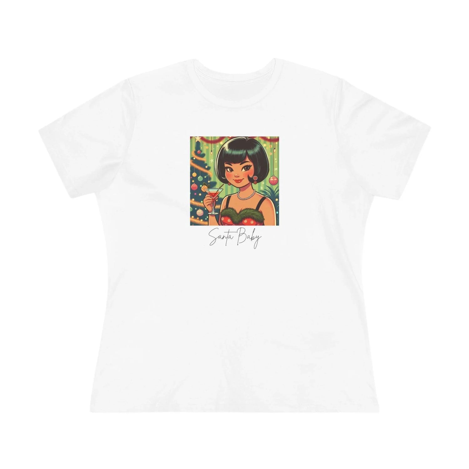Santa Baby - Women's Softstyle Tee - Whippie's