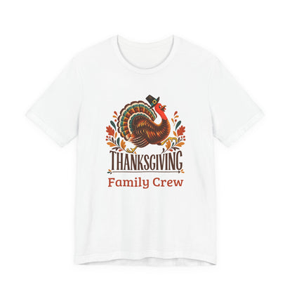 Personalized Thanksgiving Shirt | Matching Family Crew Unisex Tee