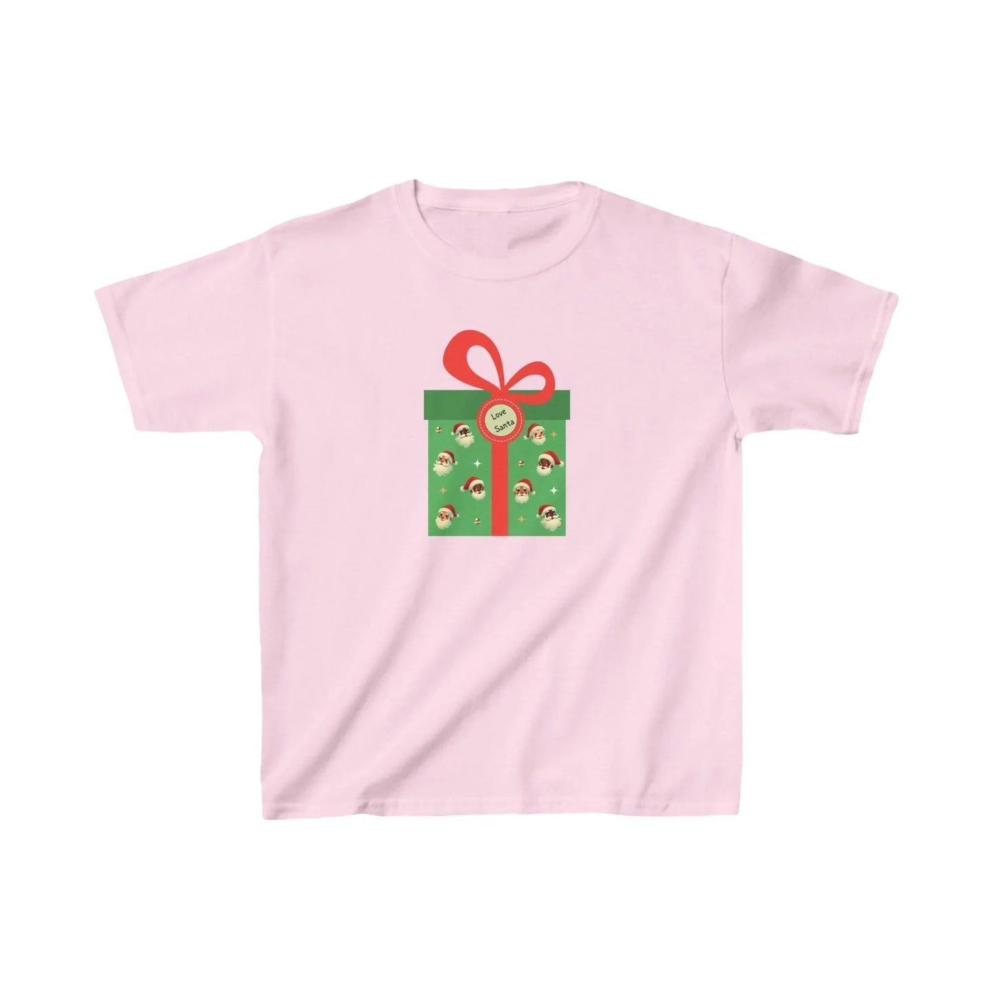 Love Santa Present 🎅 Kids Heavy Cotton™ Tee! - Whippie's