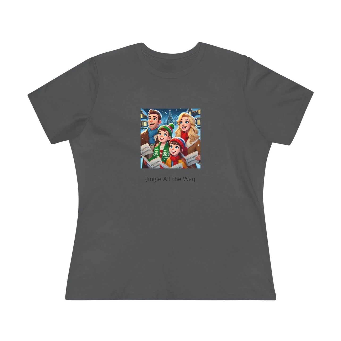 Jingle All the Way - Women's Softstyle Tee - Whippie's