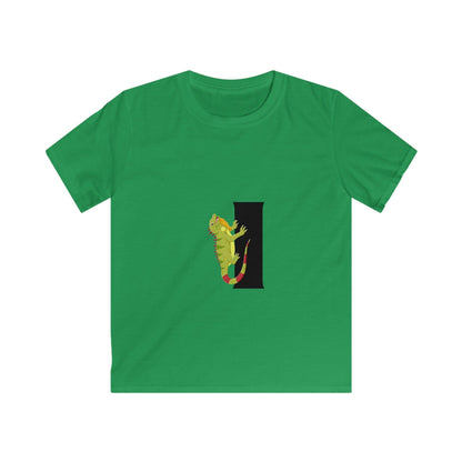 Alphabet Adventures: Letter I - Iguana Youth T-Shirt - Whippie's