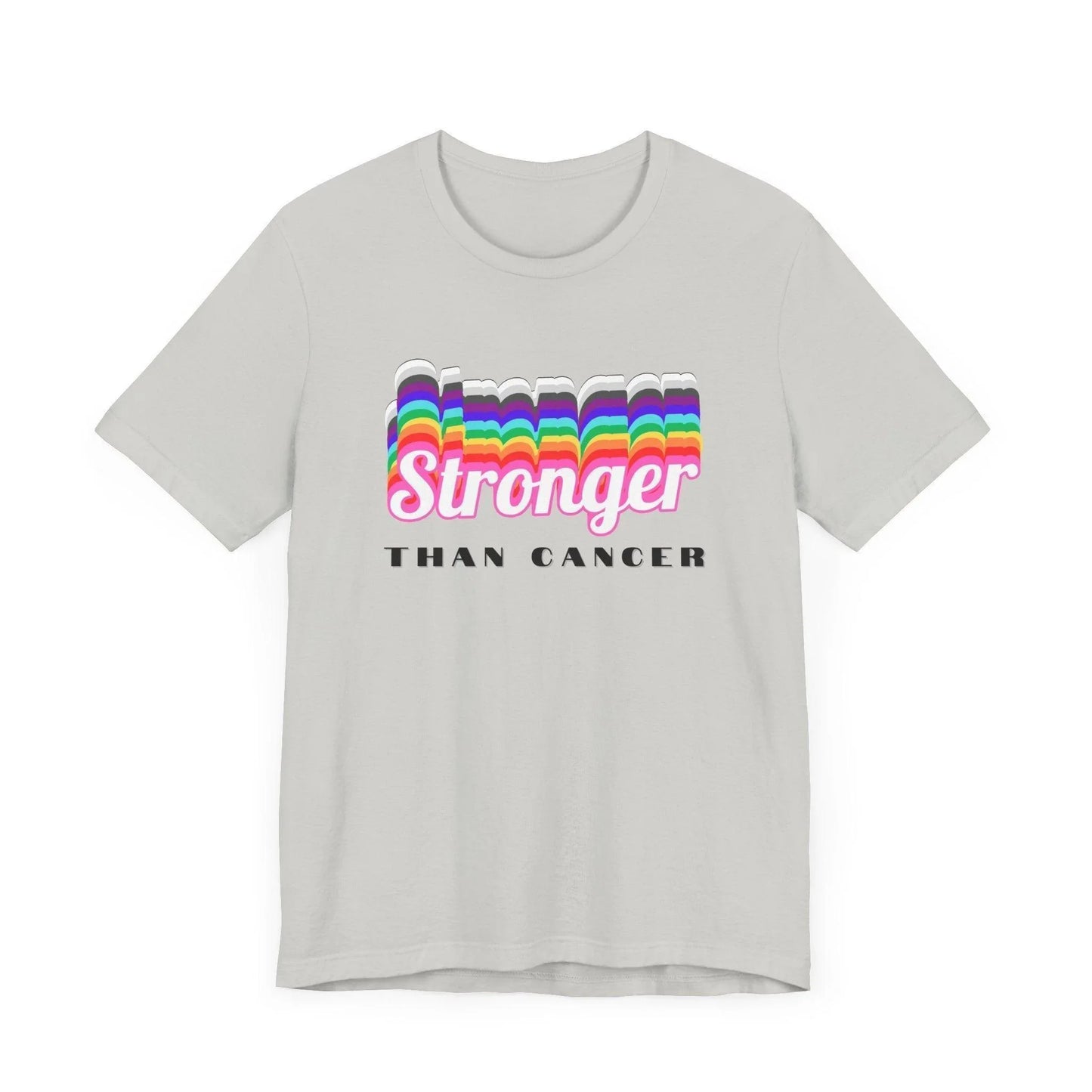 💪 Stronger Than Cancer 🎗️ Unisex Jersey Tee ✨ Show your support, wear your strength. - Whippie's