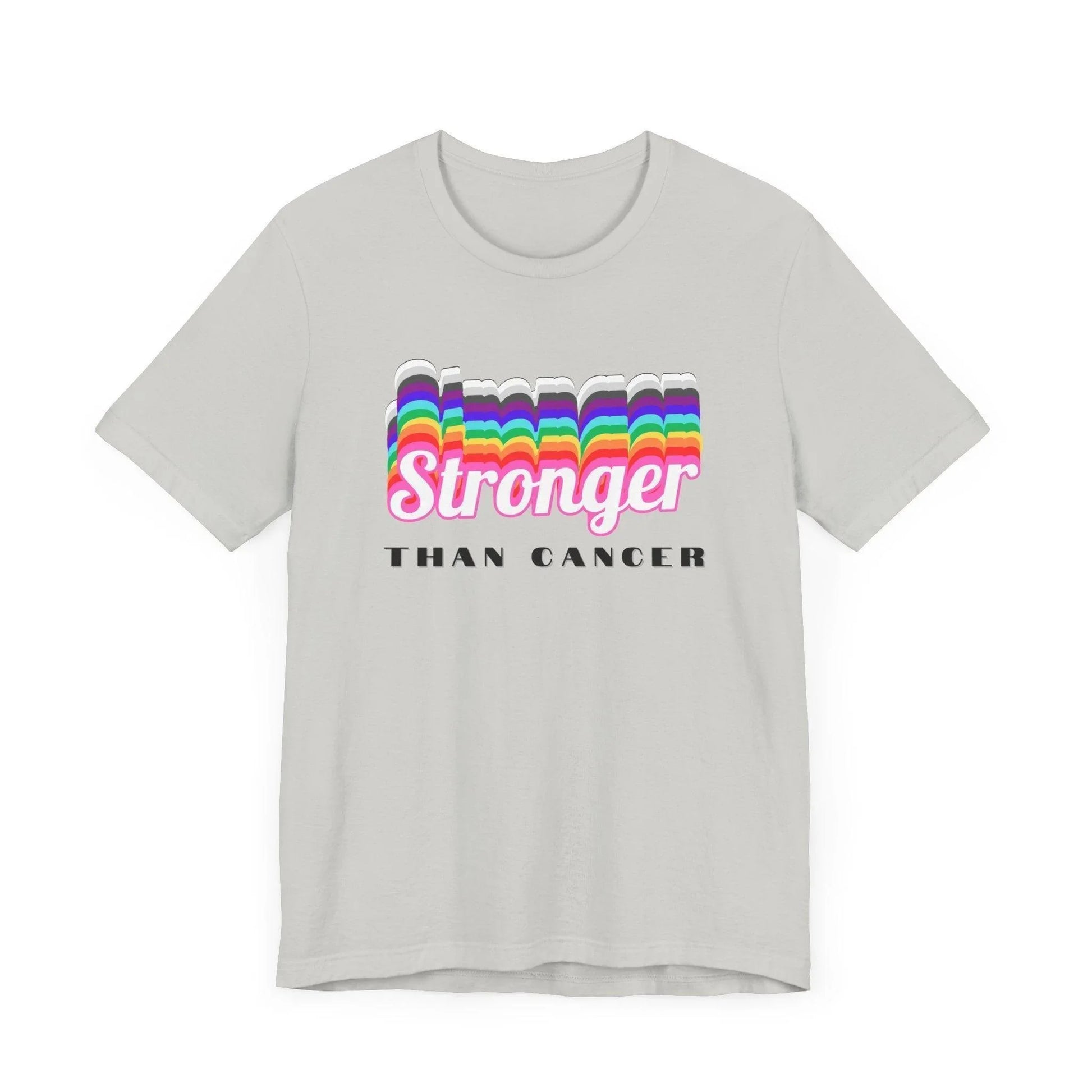 💪 Stronger Than Cancer 🎗️ Unisex Jersey Tee ✨ Show your support, wear your strength. - Whippie's