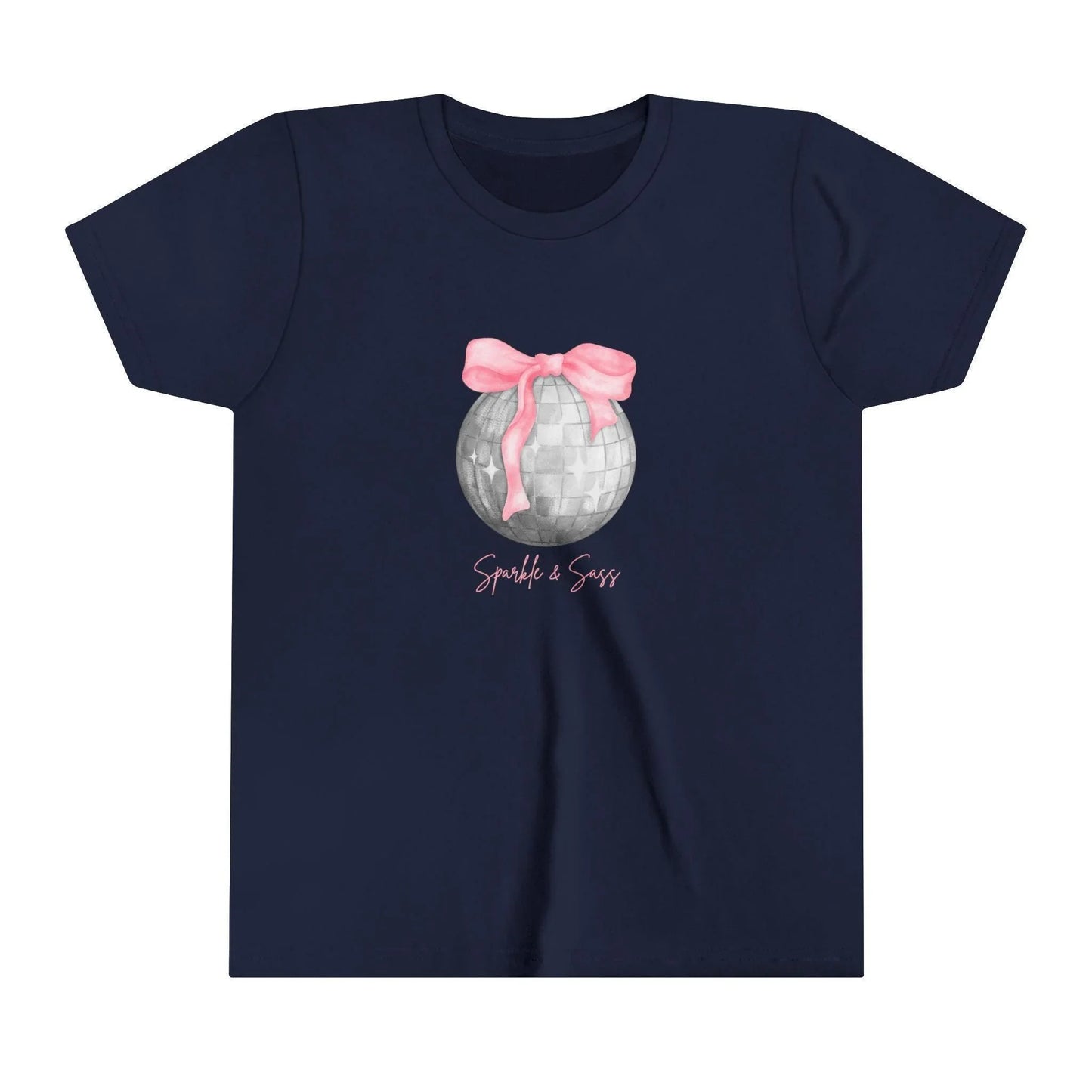 Sparkle and Sass: Youth Short Sleeve Tee - Whippie's