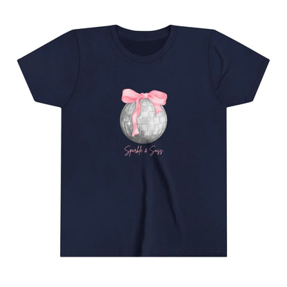 Sparkle and Sass: Youth Short Sleeve Tee - Whippie's