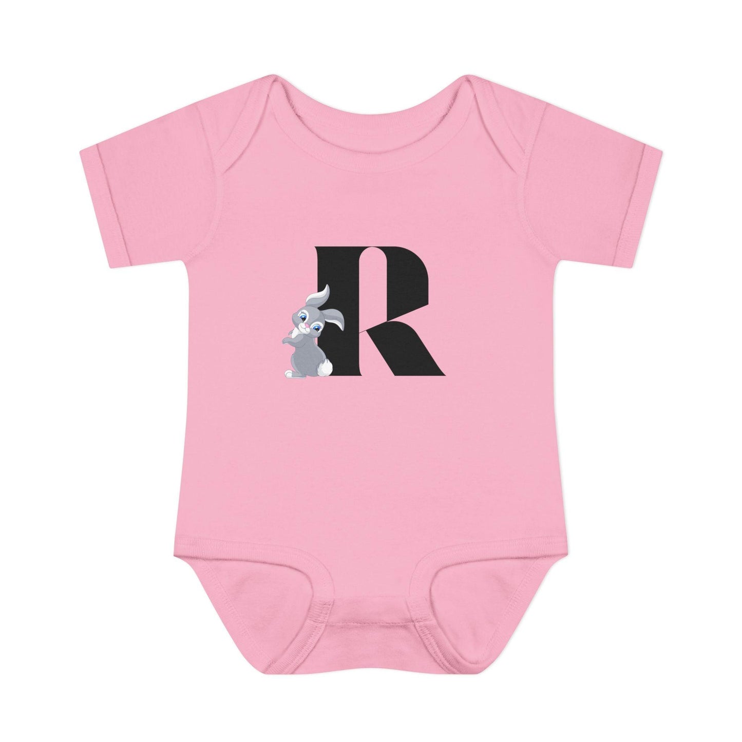 Alphabet Adventures: Letter R - Rad Rabbit Baby Onesie R is for Rad Rabbit! - Whippie's