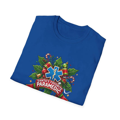 Santa's Favorite Paramedic Unisex Tee 🚑🎅 - Whippie's