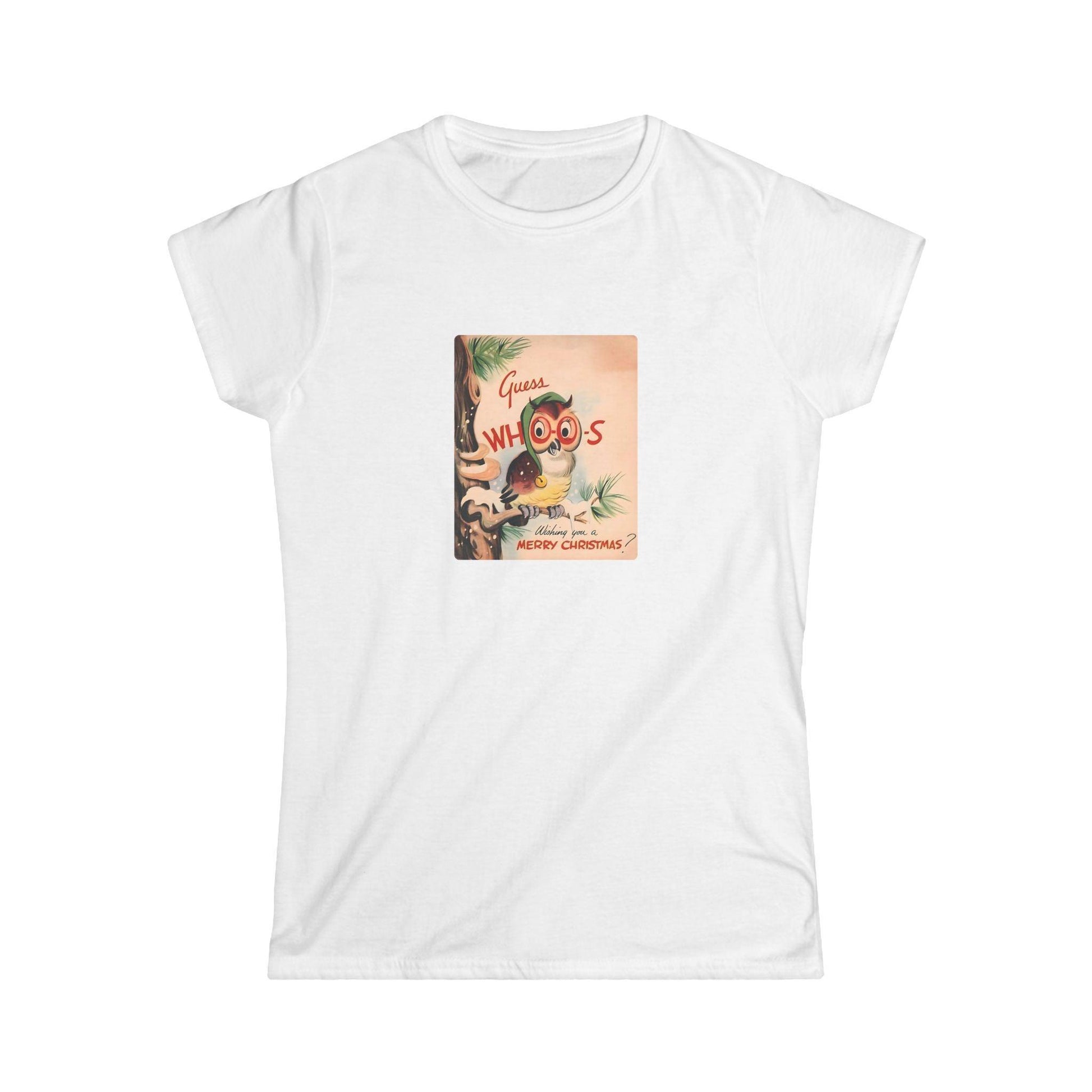 Guess Whoos Wishing you a Merry Christmas - Women's Tee - Whippie's