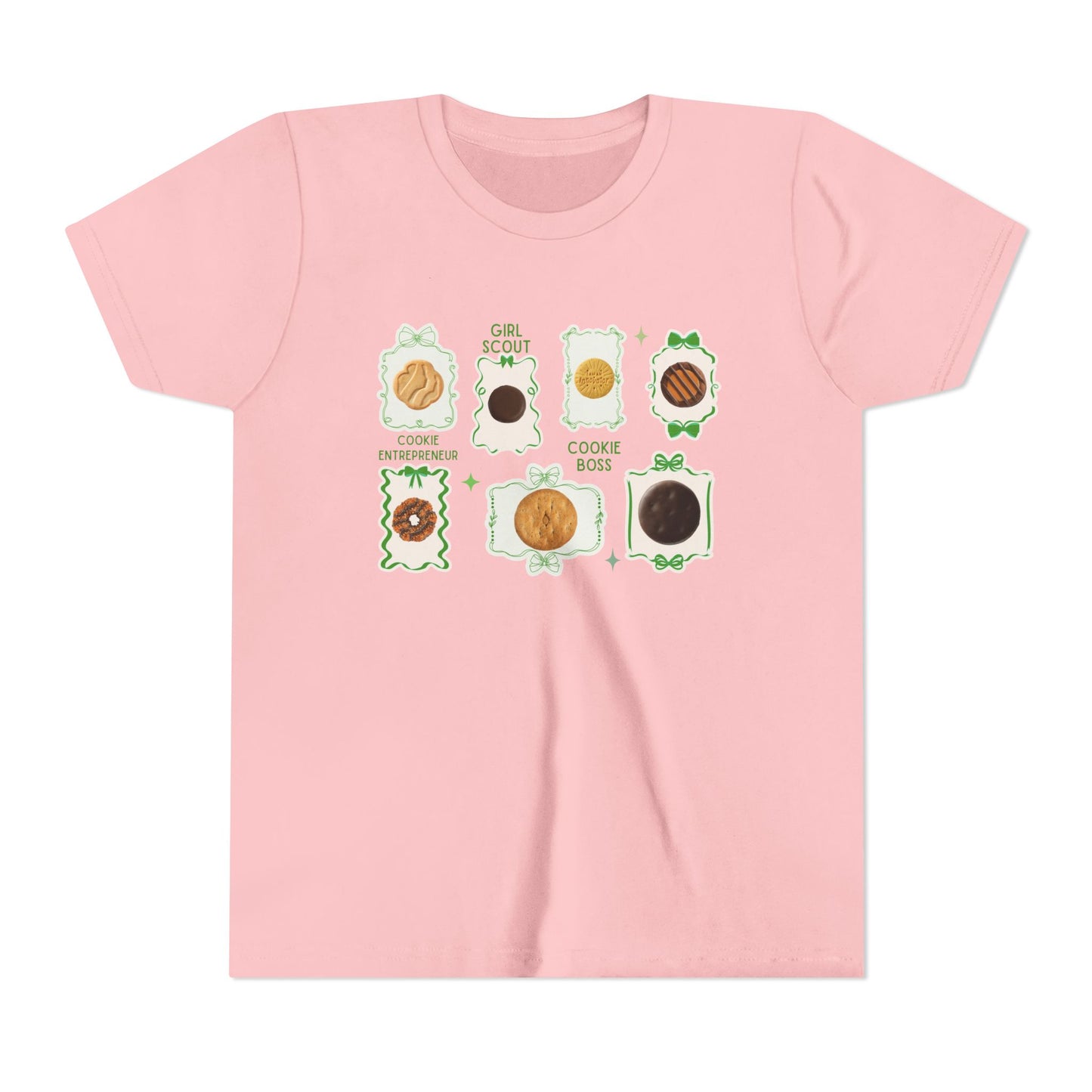 Girl Scout Cookie Tee | LBB Cookie Art Youth Tee