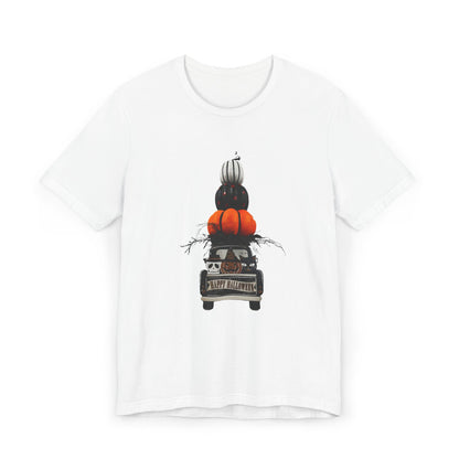 Halloween Truck | Festive Pumpkin Pickup Unisex Tee