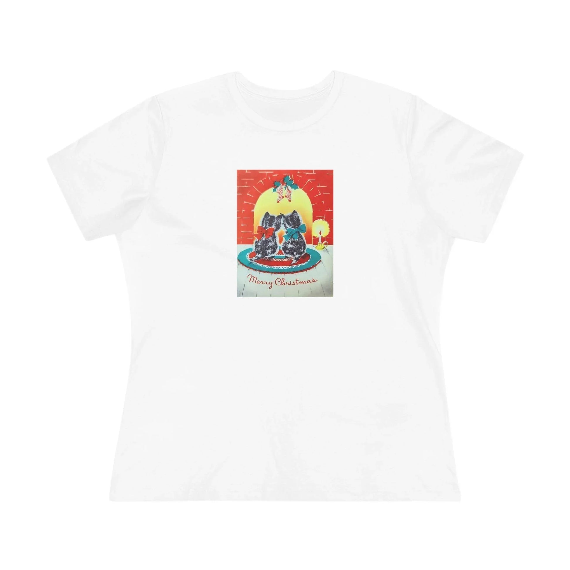 Merry Christmas Kittens - Women's Tee - Whippie's