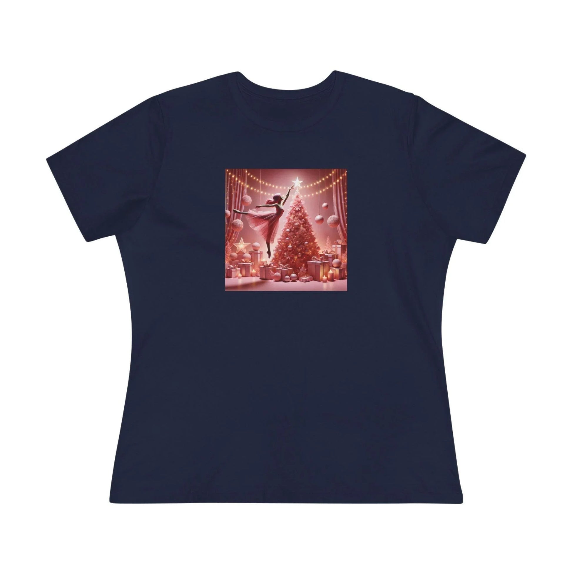 Pink Leap into the Holidays - Women's Softstyle Tee - Whippie's