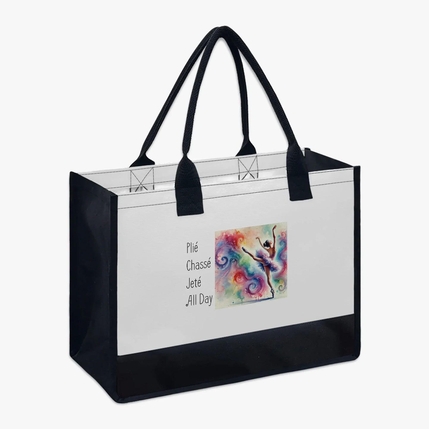 Plié Chassé Jeté All Day - Shopping Tote Bag - Whippie's