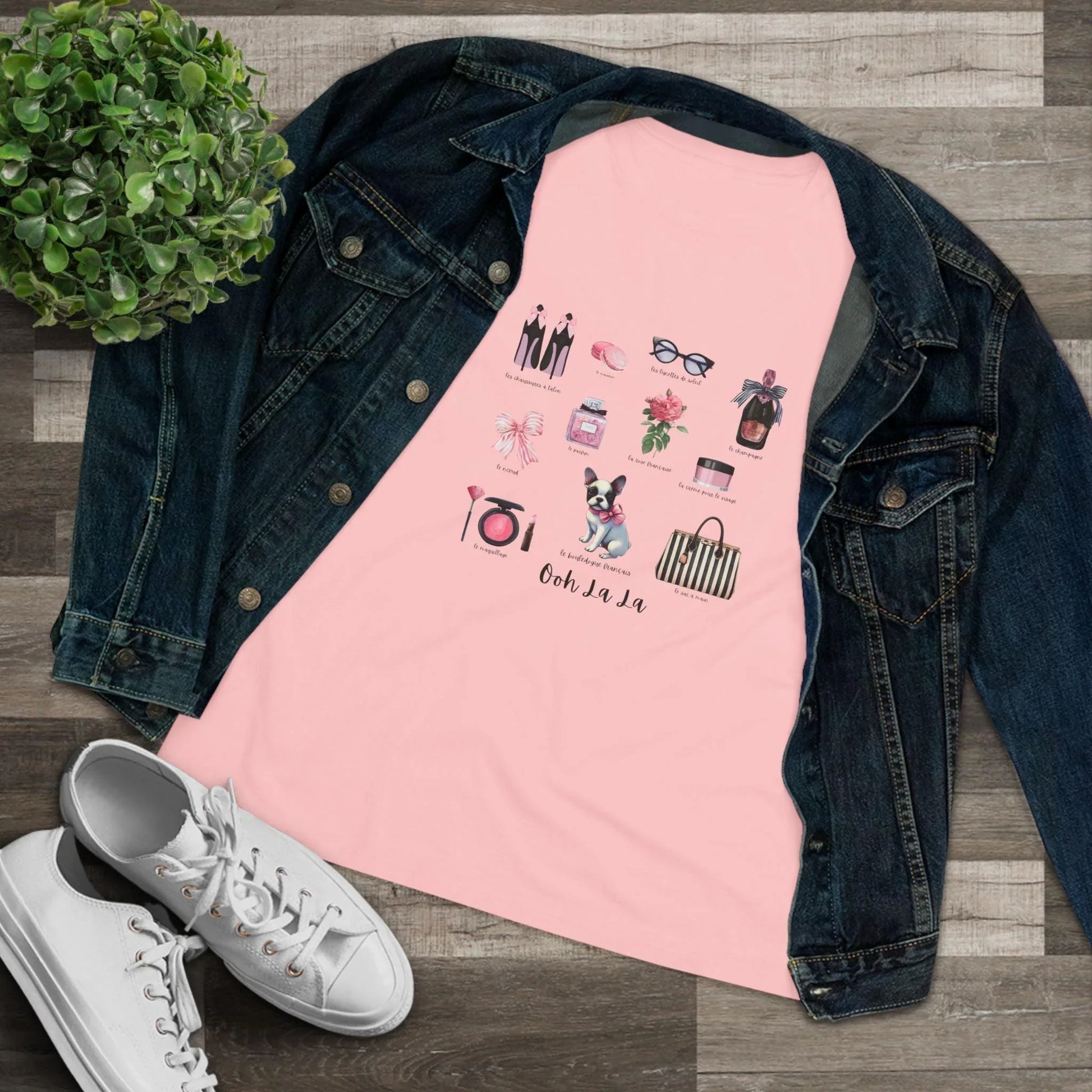 "Ooh La La!" French Chic Women's Softstyle Tee! - Whippie's