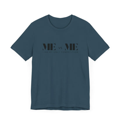 🔥 ME vs ME, I am my Only Competition 💪 Unisex Jersey Tee ✨ Challenge yourself, conquer your goals! - Whippie's