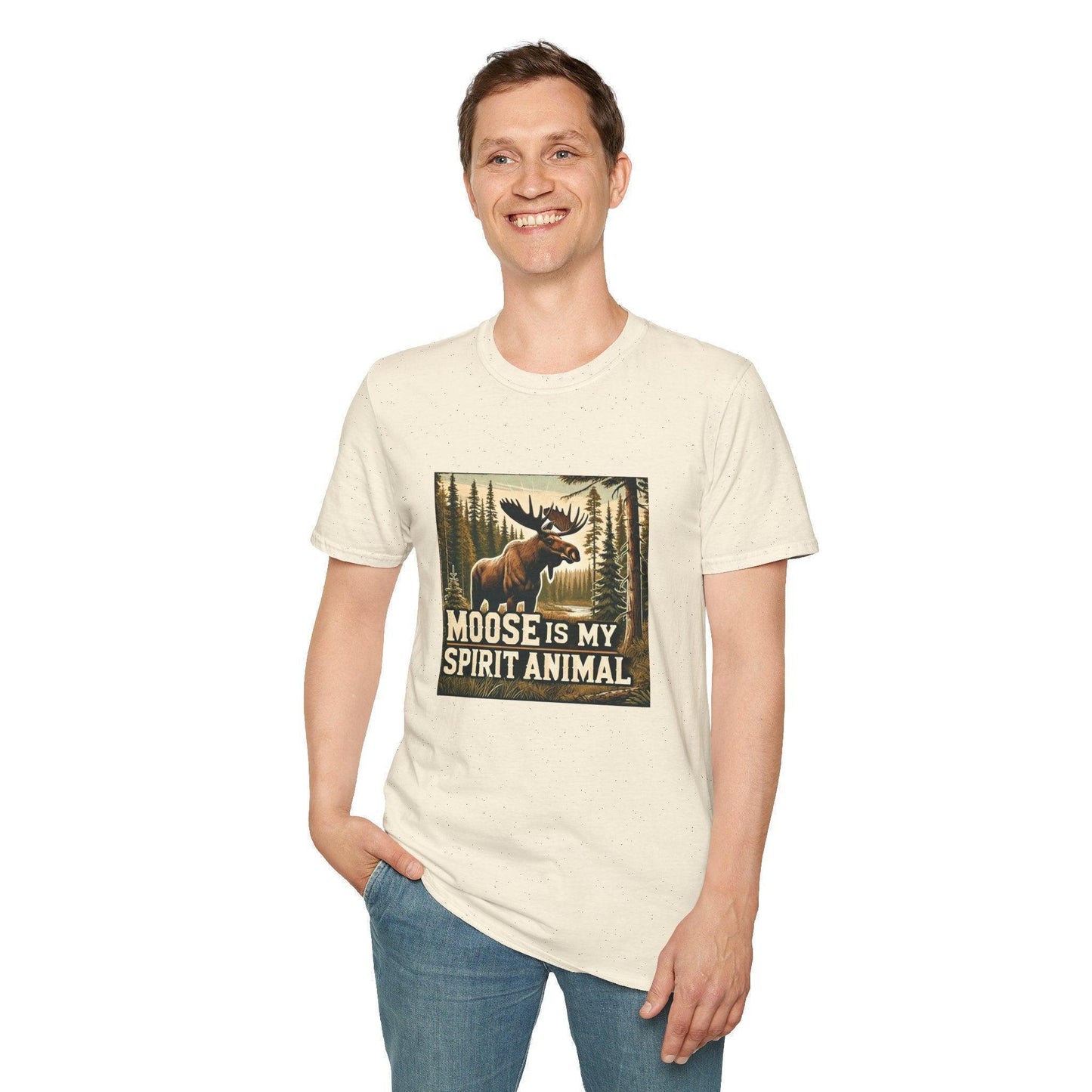 Moose is my Spirit Animal - Unisex T-Shirt - Whippie's