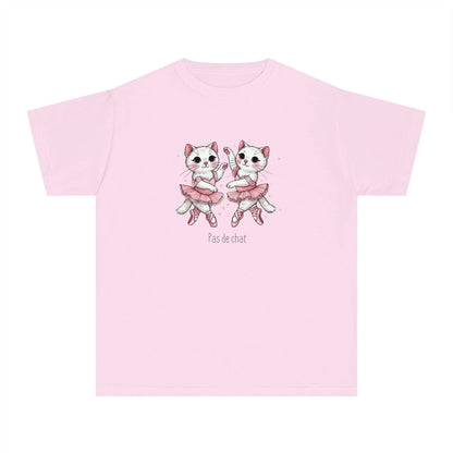 🐈‍⬛ Pas de Chat 🩰 Youth Midweight Tee ✨ - Whippie's