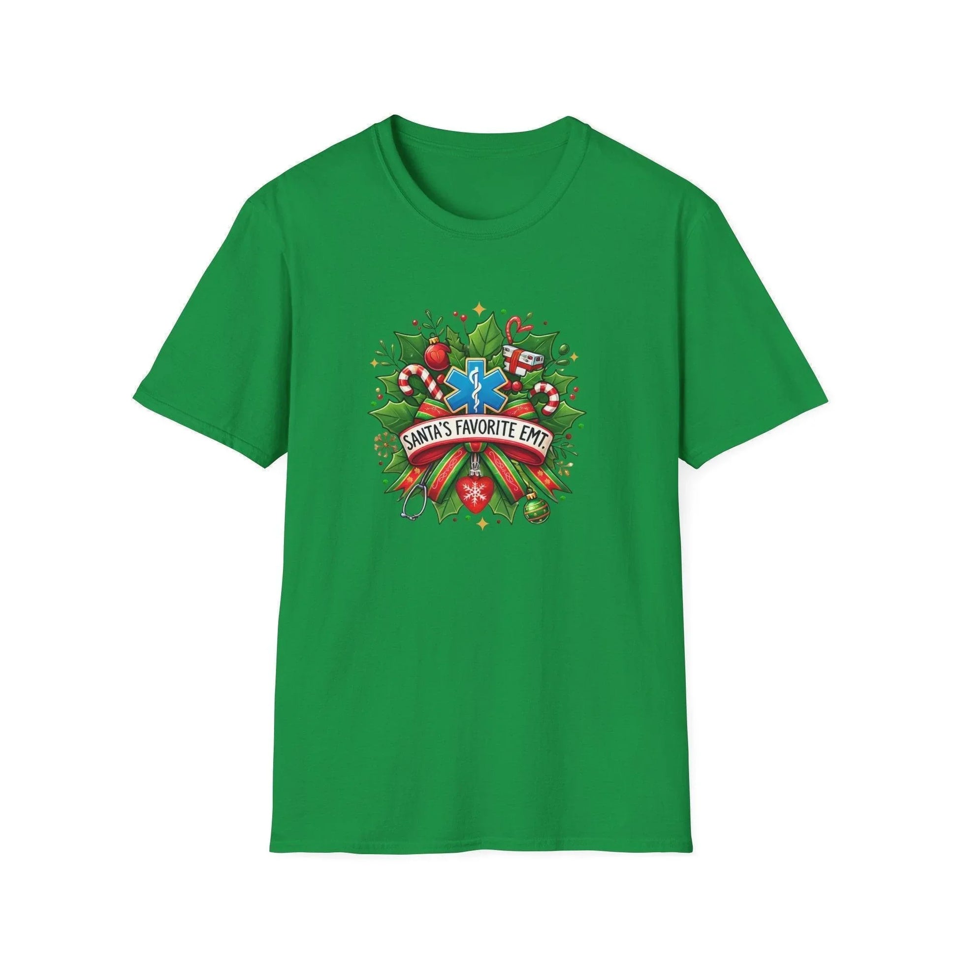 Santa's Favorite EMT Unisex Tee 🚑🎅 - Whippie's