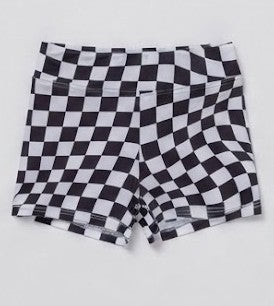 High Waisted Girls Dance Shorts