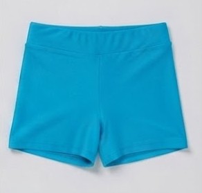 High Waisted Girls Dance Shorts