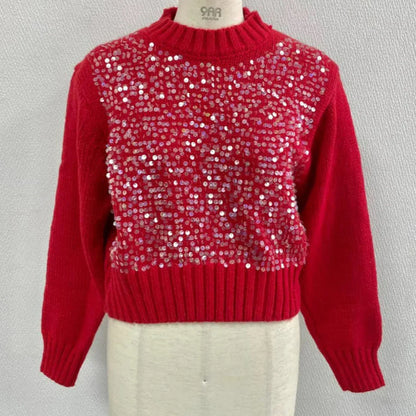 Holiday Sequin Sweater