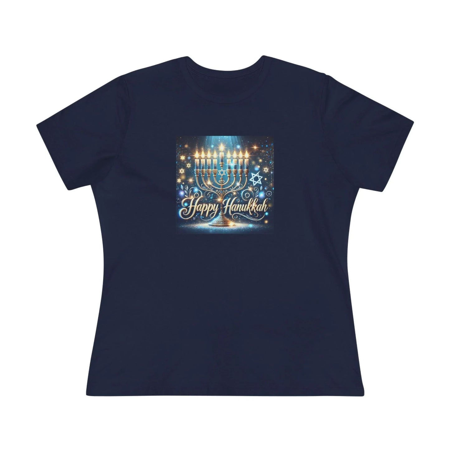 Happy Hanukkah - Women's Tee - Whippie's