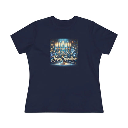 Happy Hanukkah - Women's Tee - Whippie's