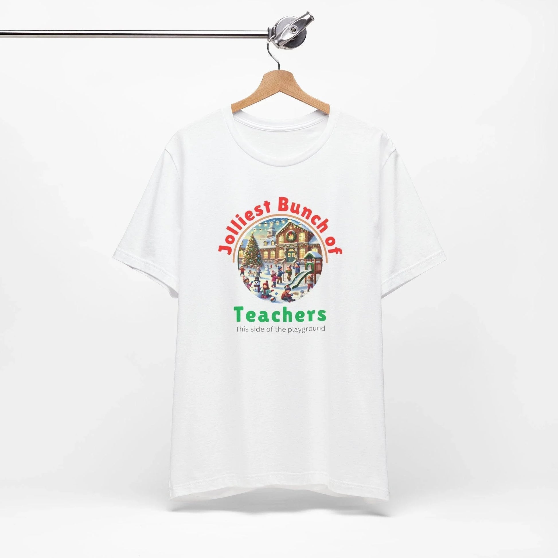 🌴 Jolly Bunch of Teachers ☀️ Unisex Jersey Tee 🧑‍🏫 - Winter Wonderland - Whippie's