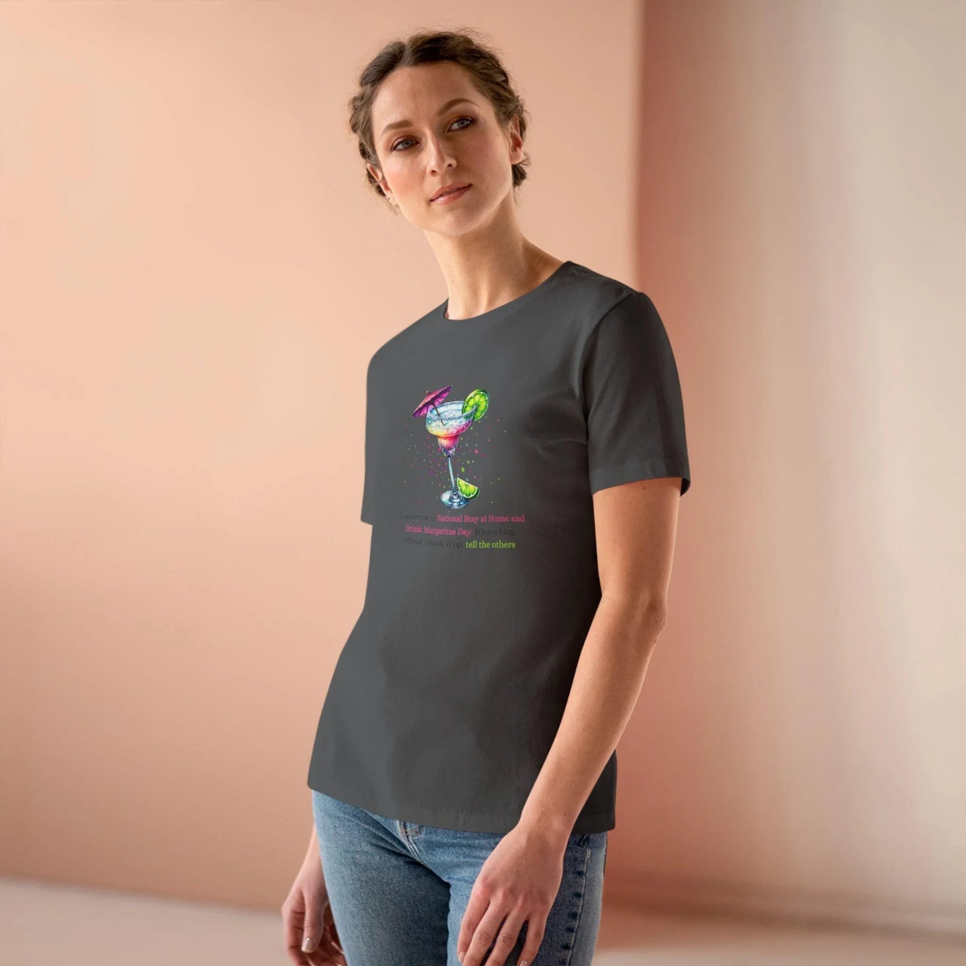 Margarita Day, It's Official (Because I Said So!) 🍹 - Women's Cotton Tee 🍹 - Whippie's