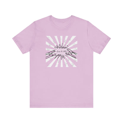 Juneteenth: Celebrating Freedom, Inspiring Peace Unisex Tee