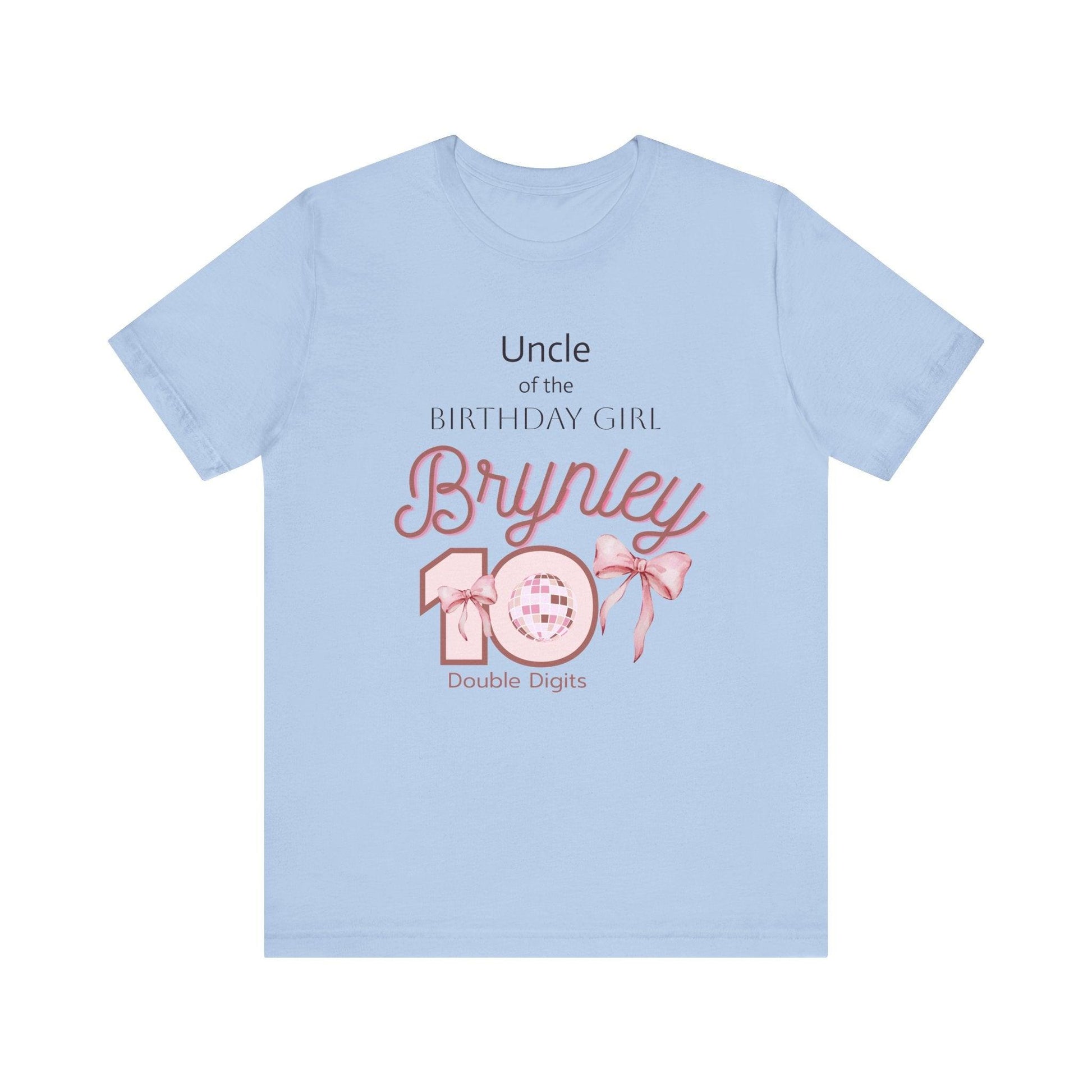 Family of the Birthday Girl Unisex Tee - Personalizable - Whippie's