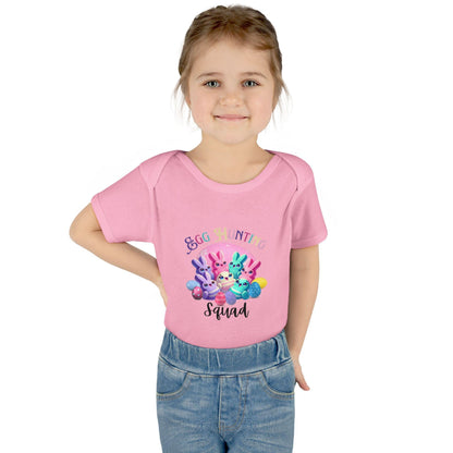 Egg Hunting Squad Baby Onesie - 🐣🐰 Hop into Easter Fun! 🐰🐣 - Whippie's