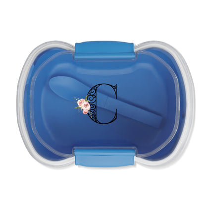 Floral Letters: Letter C - Peony - Two-tier Bento Box - Whippie's