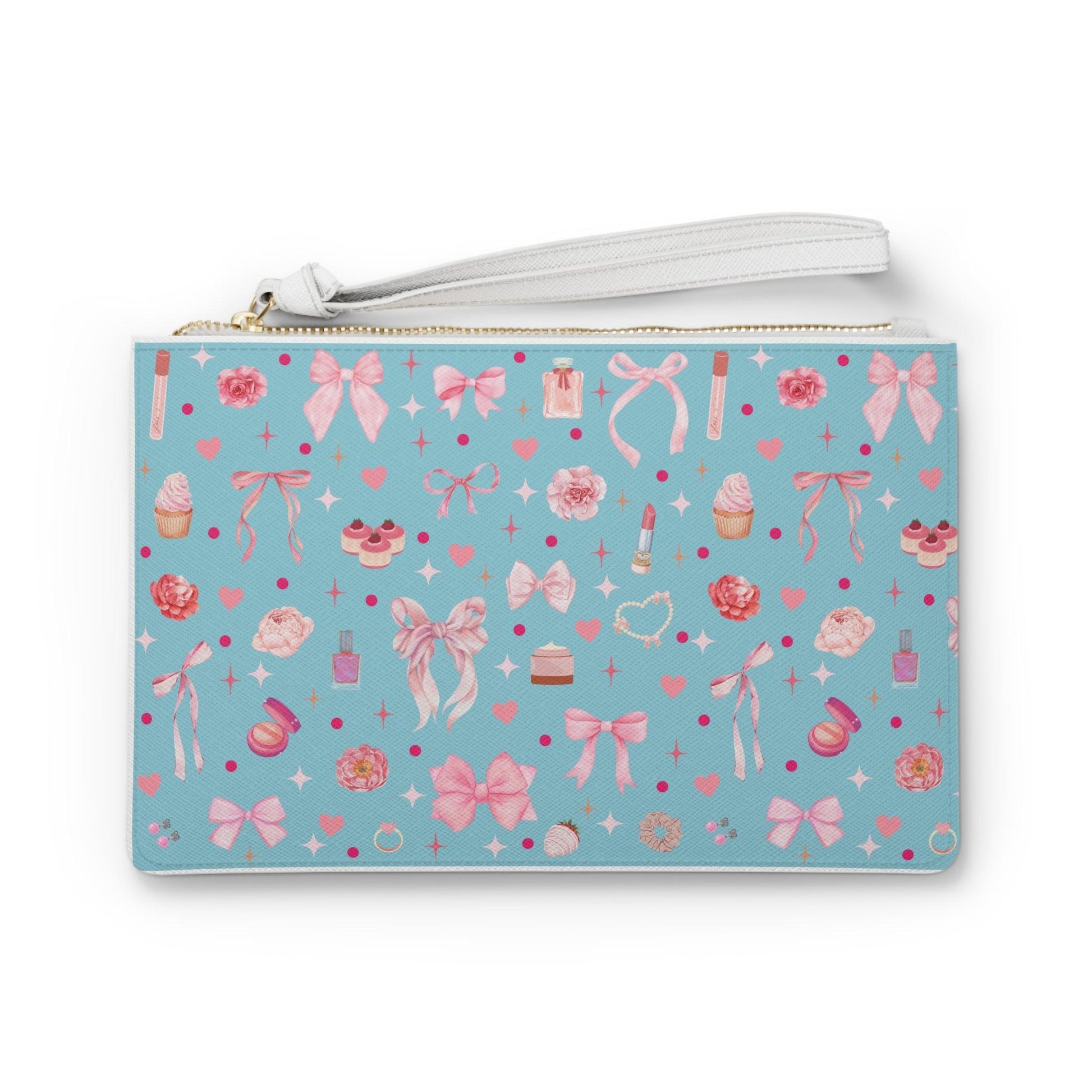 Pretty in Pink Clutch Bag - 🎀 Carry Your Essentials in Style! 🎀 - Whippie's