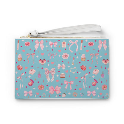 Pretty in Pink Clutch Bag - 🎀 Carry Your Essentials in Style! 🎀 - Whippie's