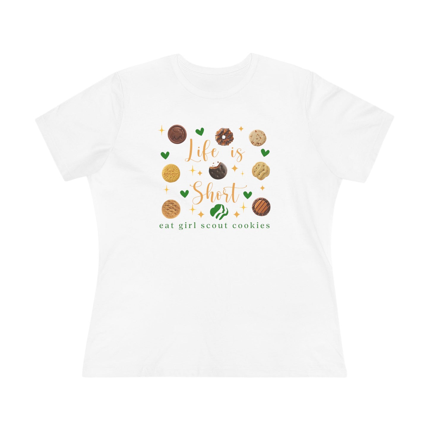 Life is Short, Eat Girl Scout Cookies Tee | Women's (LBB)
