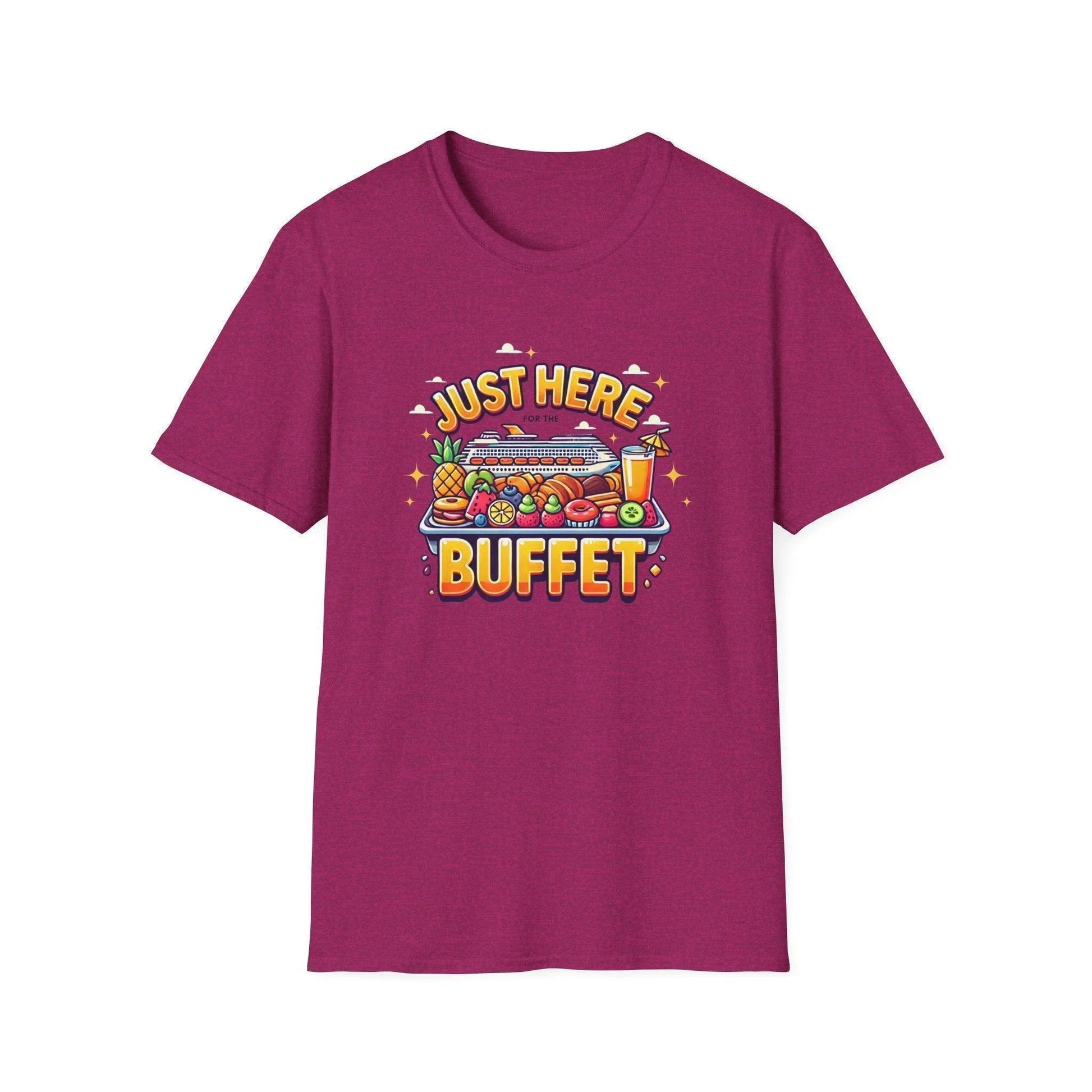 Just Here for the Buffet 🛳️🍽️ - Unisex Tee - Whippie's