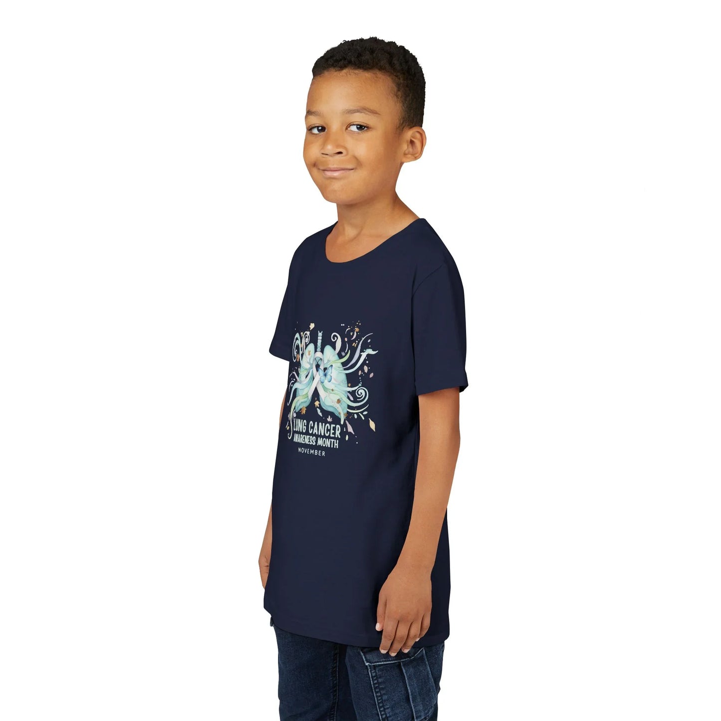 Lung Cancer Awareness Youth Tee