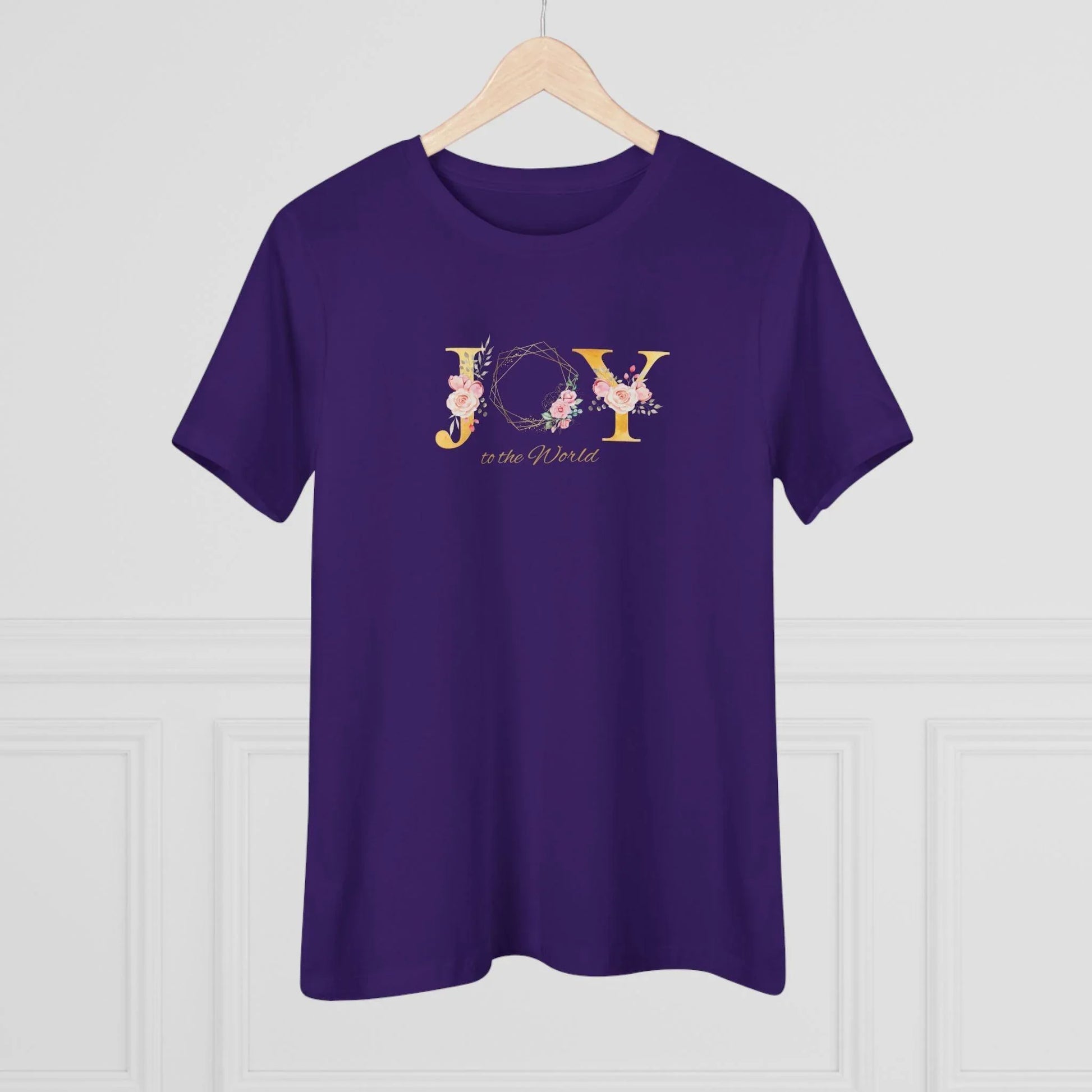 JOY to the World Women's Softstyle T-Shirt 🎄🌎💐 ✨ - Whippie's