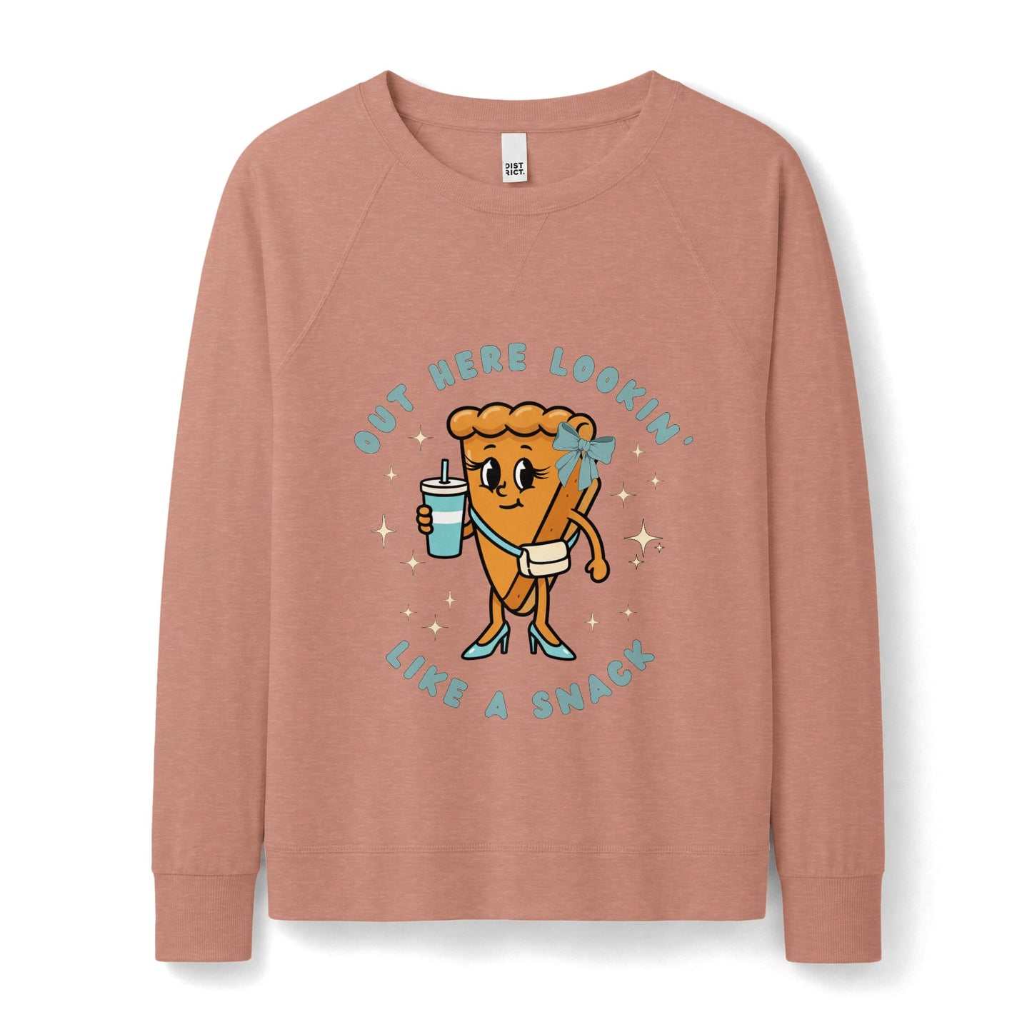 Pumpkin Pie Sweatshirt | Out Here Lookin’ Like a Snack Women’s Fall Crewneck