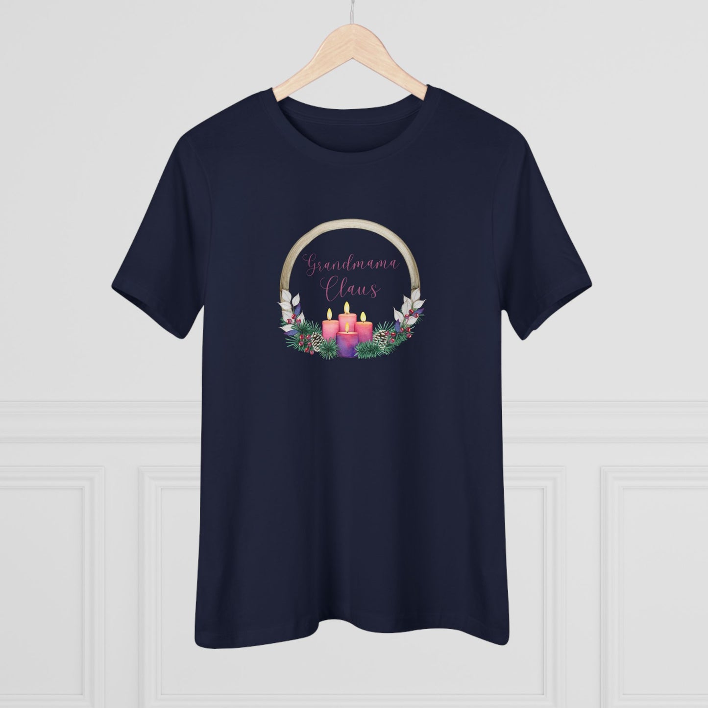 Grandmama Claus Tee - The Heart of Christmas Women's Tee