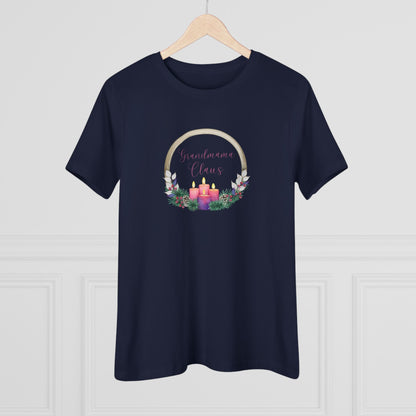 Grandmama Claus Tee - The Heart of Christmas Women's Tee